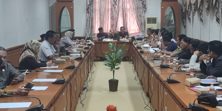 DPRD Nunukan RDP dengan DPU Bahas Pembebasan Lahan Embung Desa Lapri
