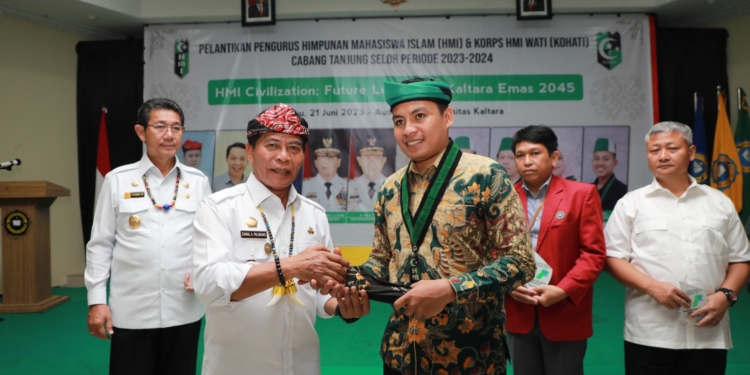 Gubernur Kaltara dan Wakil Gubernur Hadiri Pelantikan HMI dan KOHATI Cabang Tanjung Selor