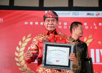 Gubernur Kaltara Kembali Torehkan Prestasi