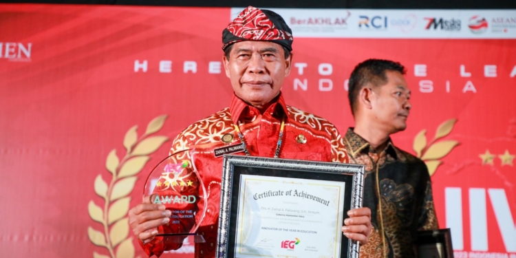 Gubernur Kaltara Kembali Torehkan Prestasi