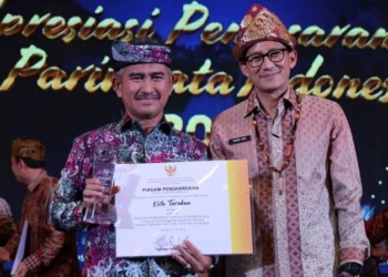 Pemkot Tarakan Raih Apresiasi Pemasaran Pariwisata Indonesia 2023