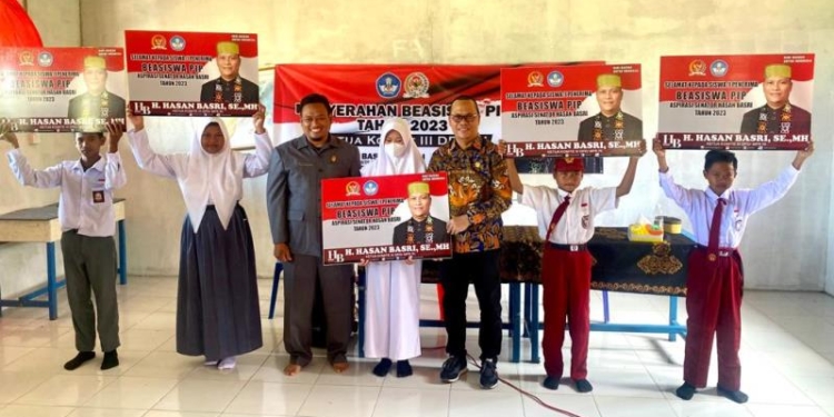 Hasan Basri Telah Salurkan Beasiswa PIP untuk 16 Ribu Lebih Siswa di Kaltara