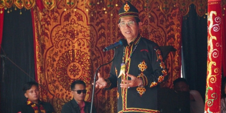 Digelar 4 Hari, Wagub Yansen Resmi Tutup Ilau ke-V Dayak Tenggalan