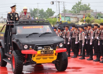 Polda Kaltara Laksanakan Upacara Hari Bhayangkara ke-77
