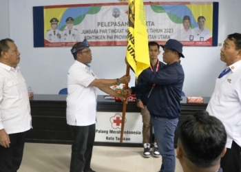 Pemprov Lepas Kontingen Kaltara Menuju Jumbara Nasional