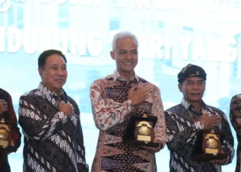 HUT KBPP Polri, Gubernur Kaltara Terima Penghargaan Bintang Bhakti Tri Dharma Nararya