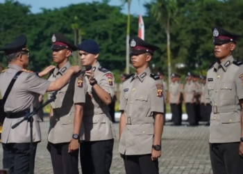 Wakapolda Kaltim Lantik 244 Bintara Polri dari Polda Kaltara