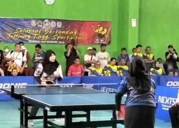 Beregu Putra dan Putri Tersingkir, Kaltara Sisakan Nomor Beregu Campuran Tenis Meja