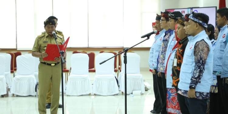 Gubernur Buka Rakor Program Pemberantasan Korupsi dan Pengukuhan Forum Penyuluh Anti Korupsi