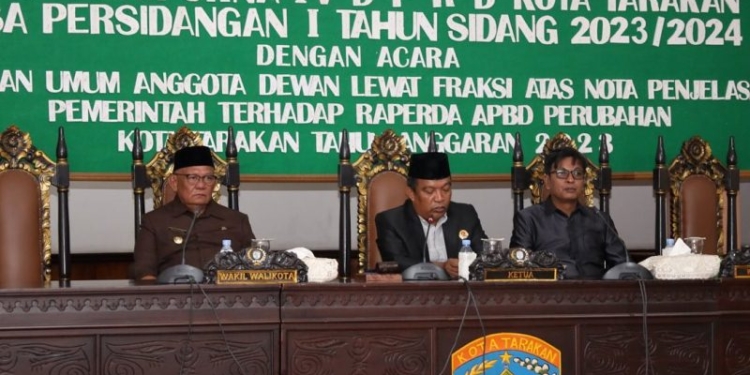Pemkot dan DPRD Tarakan Bahas Rancangan APBD-P Tahun 2023
