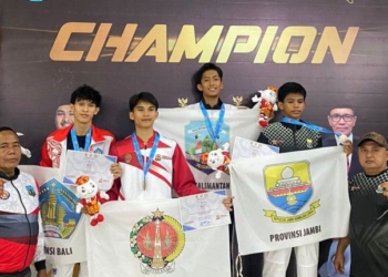 Kaltara Rebut 1 Emas dan 1 Perak dari Cabang Taekwondo Popnas 2023
