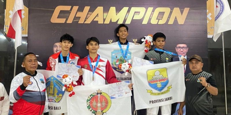 Kaltara Rebut 1 Emas dan 1 Perak dari Cabang Taekwondo Popnas 2023