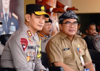 Sekprov Kaltara Hadiri Apel Gelar Pasukan Operasi Zebra Kayan 2023