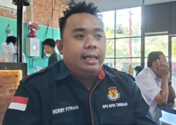 KPU Tarakan Larang Pemasangan Algaka dengan Tanda Gambar dan Nomor Urut, Ini Alasannya