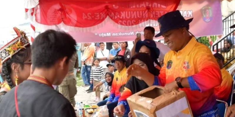 Wabup Hanafiah Apresiasi Kepedulian SMP Negeri 1 Nunukan akan Musibah Banjir