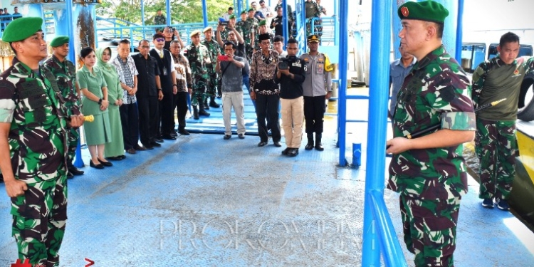 Danrem 092/Mrl yang Baru Tiba di Bulungan