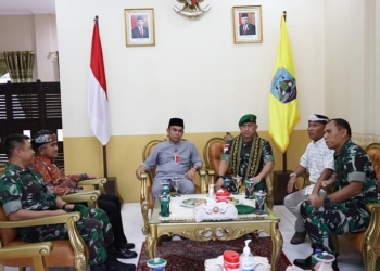 Wali Kota Sambut Kedatangan Danrem 092/Mrl yang Baru