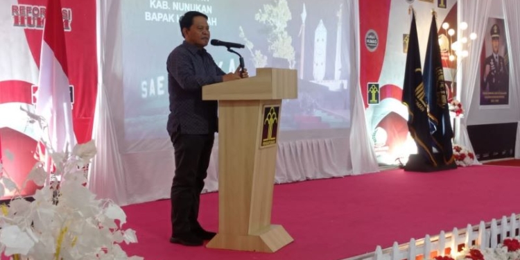 Wabup Hanafiah Hadiri Malam Pisah Sambut Kalapas Nunukan