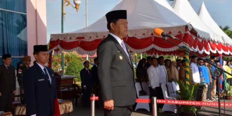 Wabup Hanafiah Pimpin Upacara Peringatan Hari Sumpah Pemuda ke-95