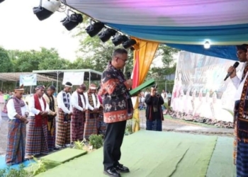 Wali Kota Khairul Lantik Ikatan Keluarga Besar Maumere Tarakan