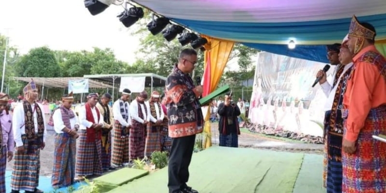 Wali Kota Khairul Lantik Ikatan Keluarga Besar Maumere Tarakan