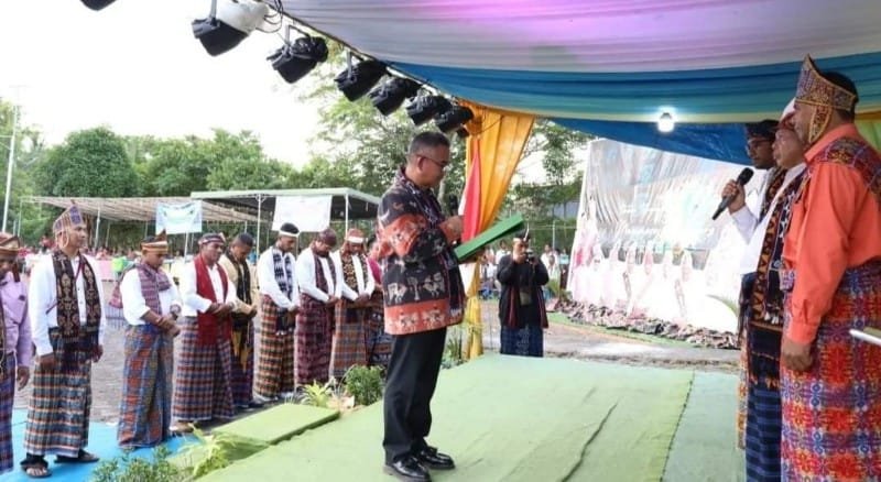 Wali Kota Khairul Lantik Ikatan Keluarga Besar Maumere Tarakan