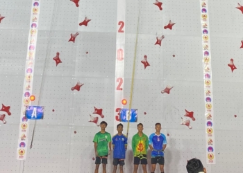 Aldi Pastikan Tiket ke PON XXI Cabang Panjat Tebing