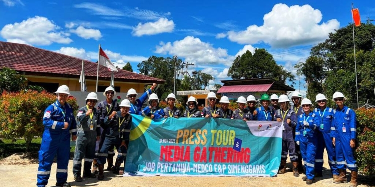 JOB Simenggaris Ajak Wartawan Rasakan Pengalaman Menjadi Pekerja Hulu Migas