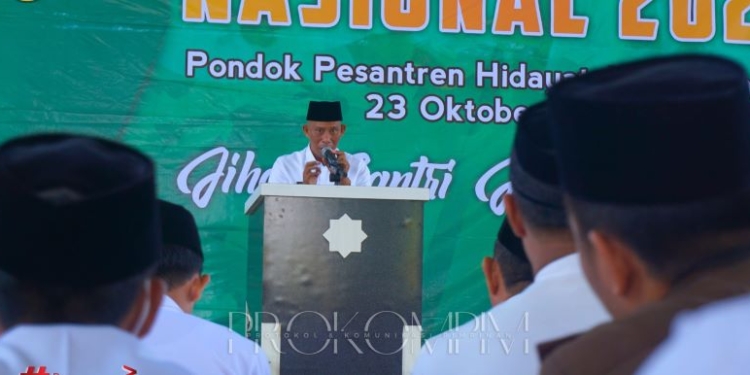 Bupati Harap Santri Melek Teknologi