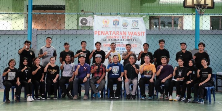 Ketua Perbasi Tarakan Tutup Pelatihan Wasit Lisensi B2 dan C se-Kaltara