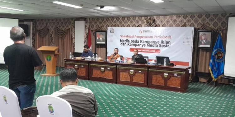 Bawaslu Gandeng PWI Sosialiasi Pengawasan Pemllu