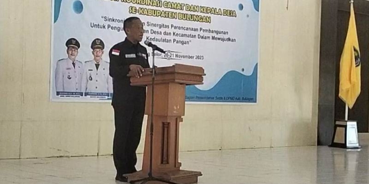 Bupati Buka Rakor Camat dan Kepala Desa