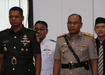 Wakapolda Hadiri Pengambilan Sumpah Anggota DPRD Kaltara PAW Sisa Jabatan 2019-2024