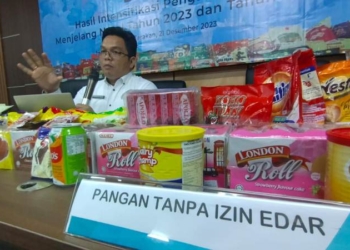 Balai POM di Tarakan Kembali Sita Ribuan Produk Pangan Tanpa Izin Edar  