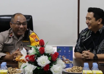Wakapolda Terima Kunjungan Pimpinan BRI Cabang Tanjung Selor