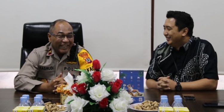 Wakapolda Terima Kunjungan Pimpinan BRI Cabang Tanjung Selor