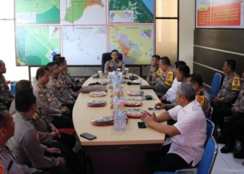 Lakukan Pengawasan Operasi Mantap Brata Kayan di Polda Kaltara