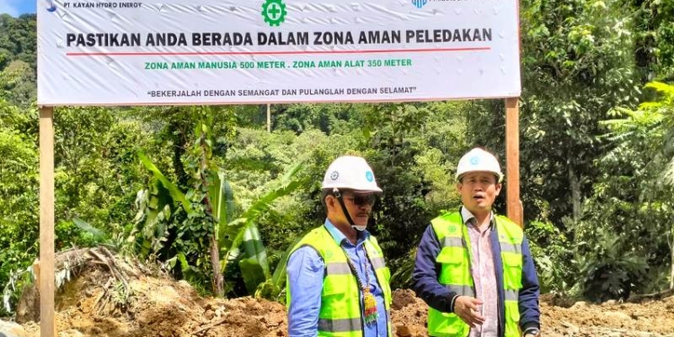 Wabup Nilai Pembangunan PLTA Sungai Kayan Alami Kemajuan
