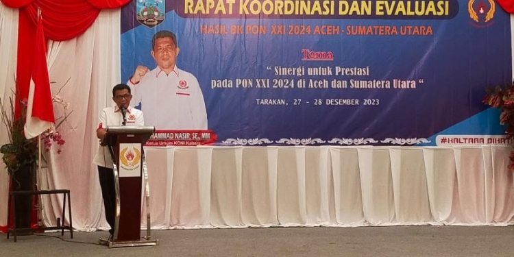 KONI Kaltara Kantongi Gambaran Target Medali di PON XXI/2024