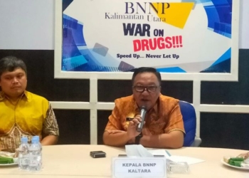 BNNP Kaltara Sita 46,784 Kg Sabu di Tahun 2023, Cegah 12.710 Orang Berpotensi Terdampak Narkoba