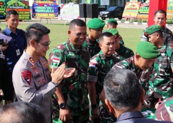 Kapolda Kaltara Hadiri HUT ke-4 Korem 092/Maharajalila