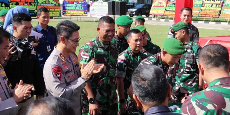 Kapolda Kaltara Hadiri HUT ke-4 Korem 092/Maharajalila
