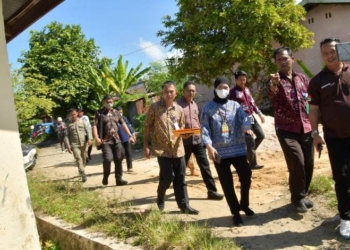 Pastikan Proyek Tepat Sasaran, Bupati Tinjau Lokasi Program Musrenbang