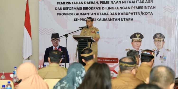 Gubernur Ungkap Keberhasilan Pemprov Kaltara di Hadapan Dirjen Otda