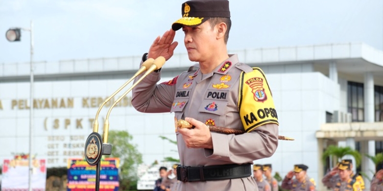 243 Personel Polda Kaltara Naik Pangkat, Kapolda Beri Apresiasi