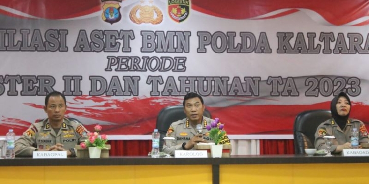 Polda Kaltara Gelar Rekonsiliasi Aset BMN Semester II 2023