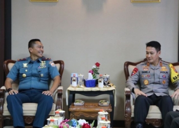 Perkuat Sinergitas, Kapolda Kaltara Silaturahmi ke Lantamal XIII