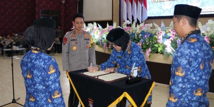Kapolda Saksikan Pengukuhan Dewan Pengurus Korpri Polda Kaltara