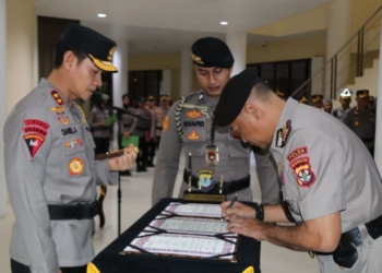 Lantik Dirpamobvit, Ini Pesan Kapolda Kaltara