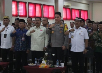 Hadiri Silaturahmi FKUB dan Deklarasi Pemilu Damai, Kapolda Tegaskan Polri Siap Laksanakan Pengamanan